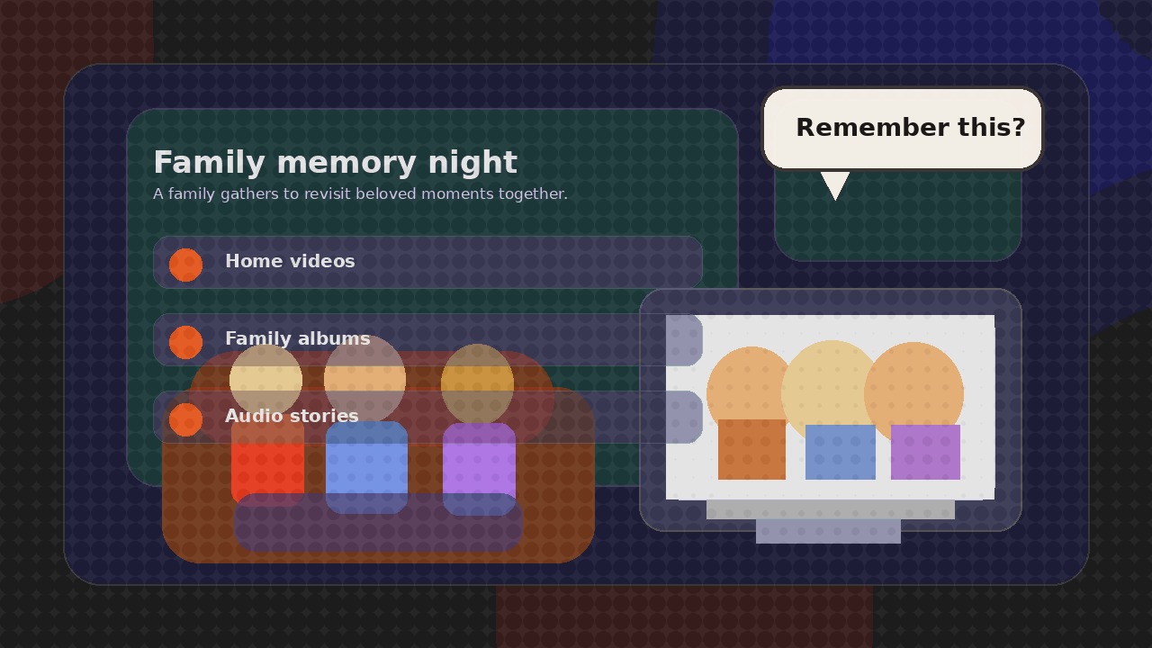 Comic book still style preview