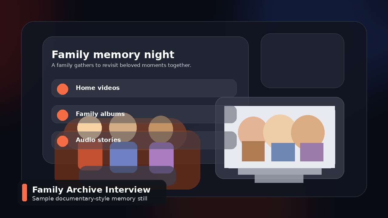 Documentary still style preview